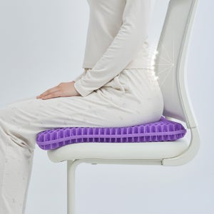 바디씨 에그젤 방석 자세교정 꼬리뼈 TPE 통풍 쿨링 차량용 사무실 의자 쿠션