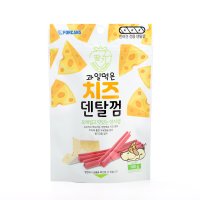 포켄스 과일먹은 치즈덴탈껌 딸기 100g