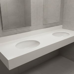 인조대리석 마블 언더볼 세면대 세면기 상판 세트