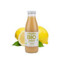 에콜로 프리미엄 유기농 NFC 착즙 레몬주스 750ml (100% 레몬 / 레몬원액 / 레몬즙)