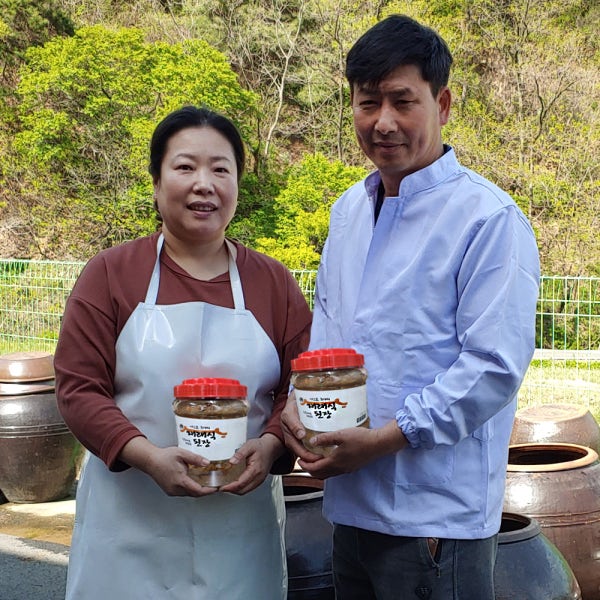 고령 국산 된장 맛있는 집된장 재래식 시골 전통 재래 1kg