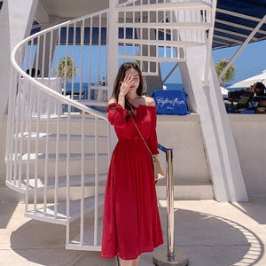 베르티 오프숄더 원피스