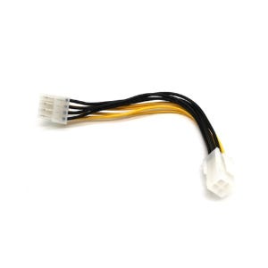 PC 내부 튜닝 구형 메인보드 전원 4핀 신형 8핀 변환 파워 케이블 보조전원 잭