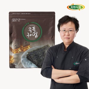 옥화식품 전통 수제 옥돌 전장김 20g 5봉 구이김 조미김 들기름