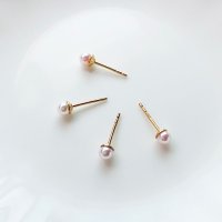 14K 진주 귀걸이 3mm