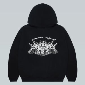 [베르만어패럴] 도베르만 오버핏 후드집업 남성 후드티 헬스 운동복 짐웨어