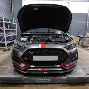 울트라레이싱 현대 벨로스터N 스트럿바 언더바 승차감 개선