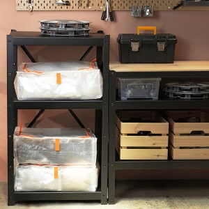 이케아리빙박스 페르클라 의류 보관정리함 이불 수납보관함