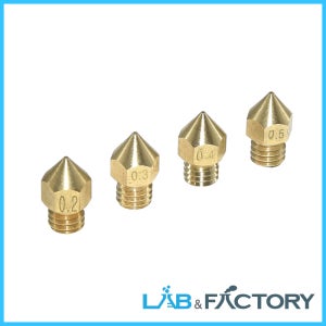 3D 프린터 노즐 0.4mm 외 (1.75mm 필라멘트용, 황동, 사파이어 프린터 노즐, 호넷 호환)