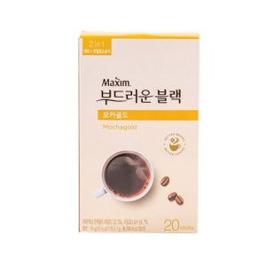 맥심 부드러운 블랙 모카 20T