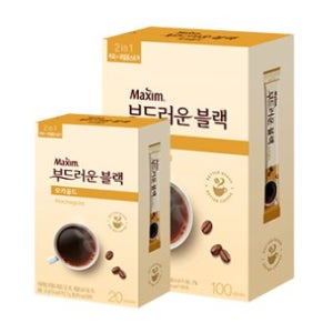 맥심 부드러운 블랙 모카 100T