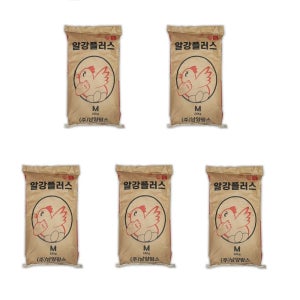 산란용 사료 알강플러스20kgx5 닭모이 청계 오골계 백봉 20kg, 5개