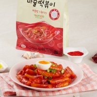 마술떡볶이 매운맛 밀떡 2인분 간편조리 야식 간식 술안주 낚시 캠핑