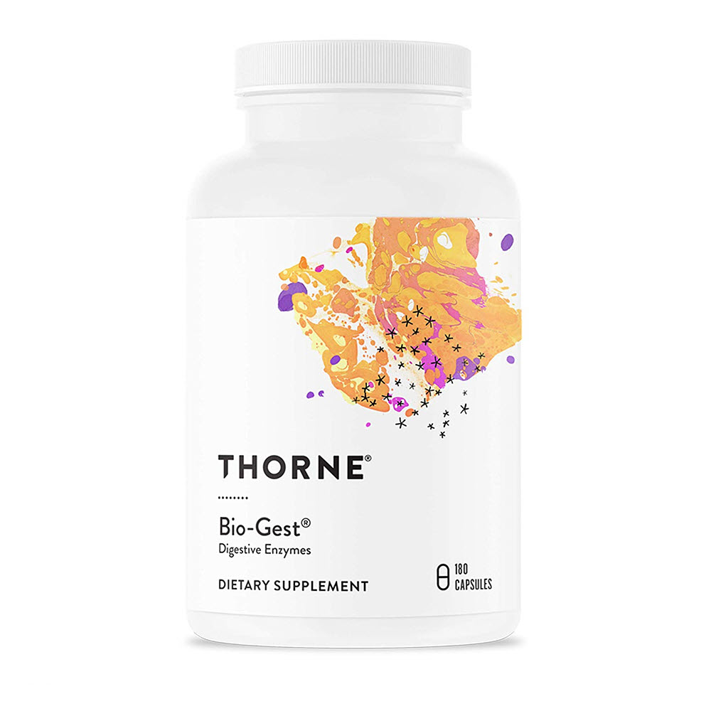 Thorne Research Bio-Gest Digestive Enzymes 쏜리서치 바이오 게스트 다이제스티브 엔자임 180 캡슐