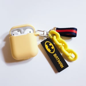 에어팟키링 양면 배트맨 스트랩 갤럭시 버즈키링 커스텀 키홀더 열쇠고리 가방고리