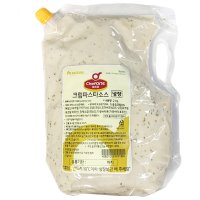 대상 쉐프원 대용량 크림 파스타 소스 2kg 아이스박스