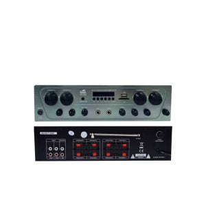 GnS MA-240 카페 매장 미용실 휘트니스 스피닝등 다용도 4채널 미니앰프