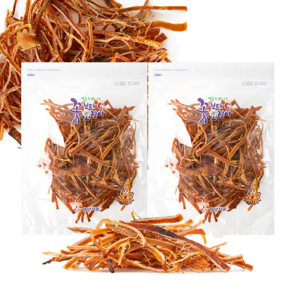 한양식품 꽃보다오징어 슬라이스 230g+230g