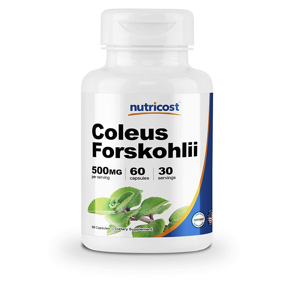 Nutricost 뉴트리코스트 <b>Coleus Forskohlii</b> 500mg 60정