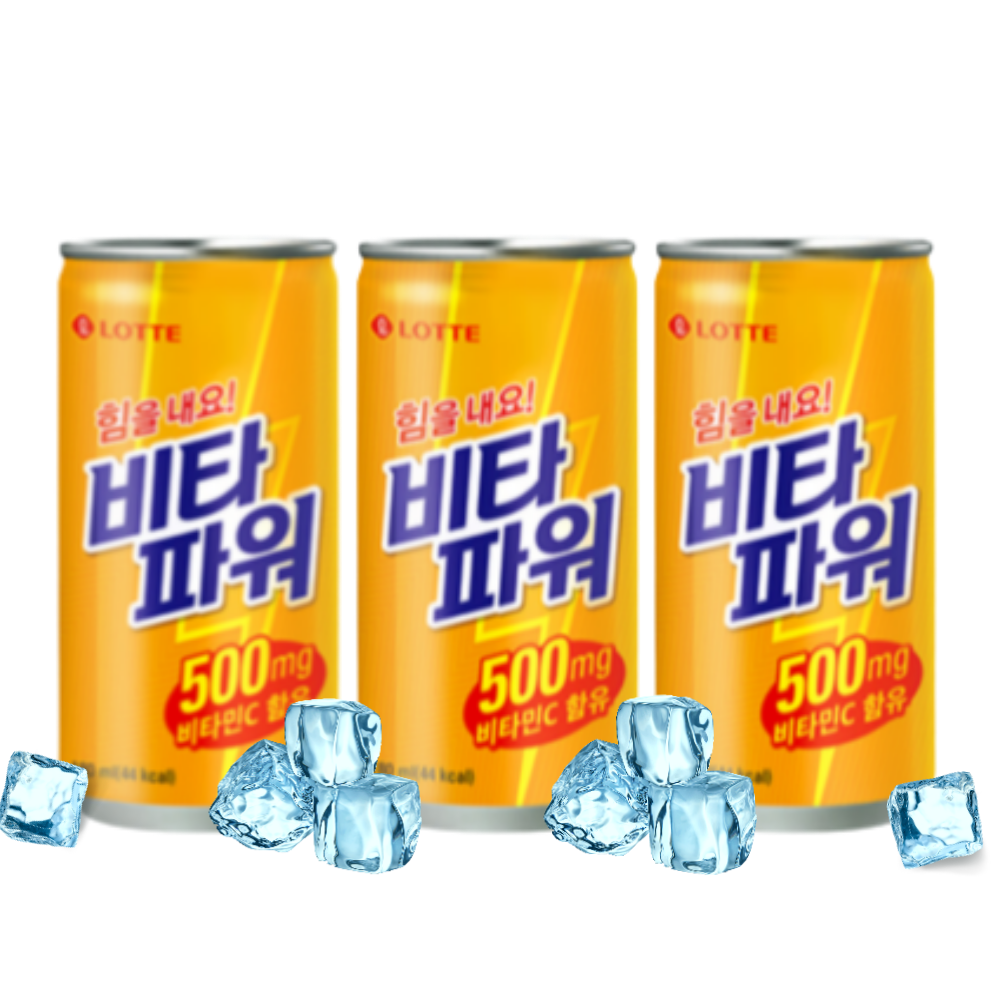 비타파워 비타민음료 미니캔 캔음료