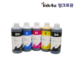 잉크테크 벌크잉크 HP564/922/920/685호환 안료 염료 1리터 BCMY (H7064)