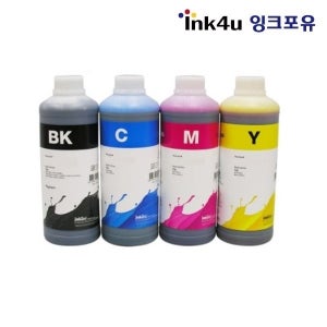 잉크테크 벌크잉크 캐논 MAXIFY MB2390/5090호환 안료 염료 1리터 BCMY (C5000D)