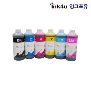 잉크테크 벌크잉크 엡손프린터 전용 염료 1리터 BCMY (E0010)