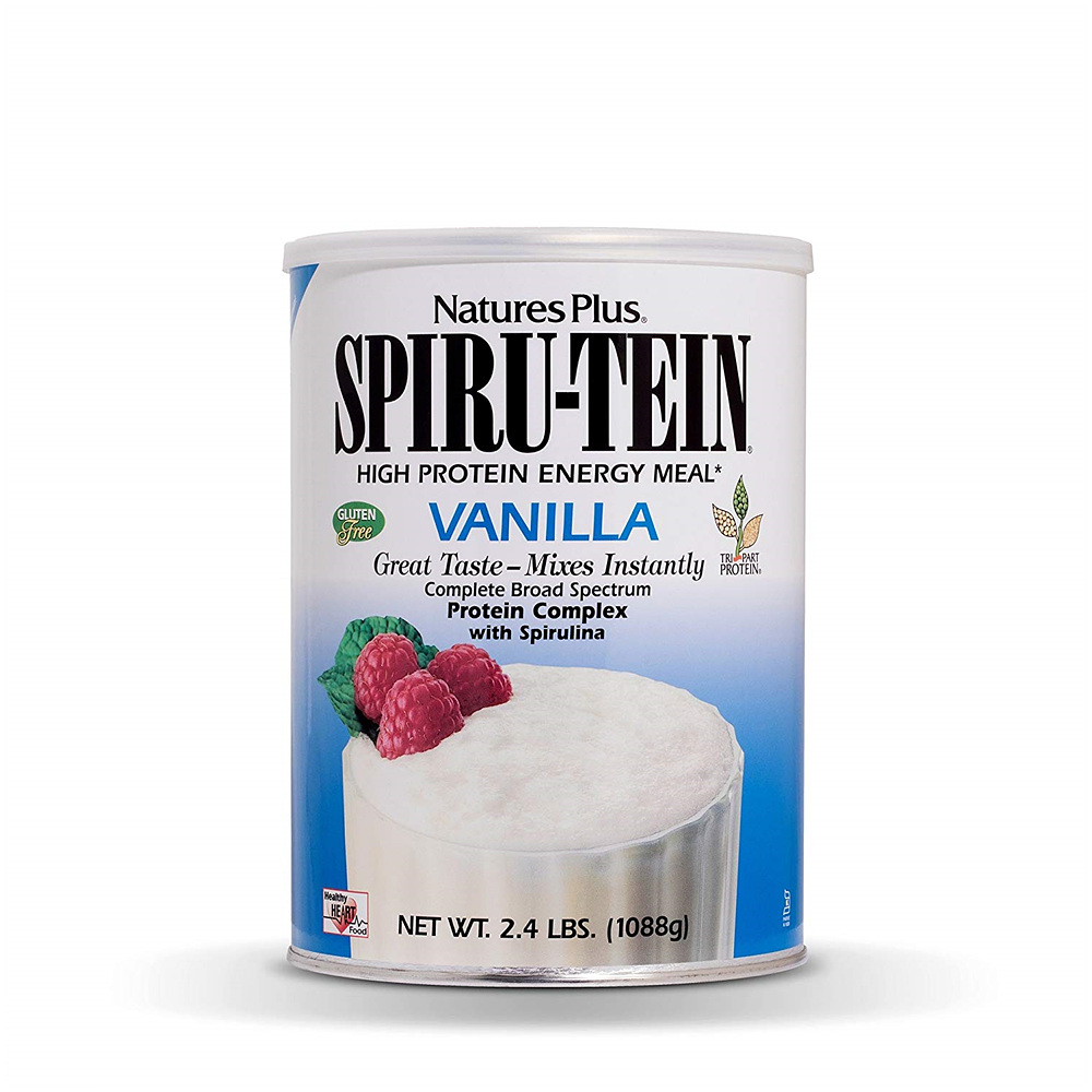 Natures Plus 네이처스플러스 <b>스피루-테인</b> 쉐이크 <b>바닐라</b>맛 <b>1088g</b> SPIRU-<b>TEIN</b> Shake, <b>Vanilla</b>