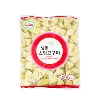 팜피아 냉동 스팀 고구마 5kg 유탕고구마 다이아 피자토핑 고구마맛탕 빠스 다이스 큐브컷