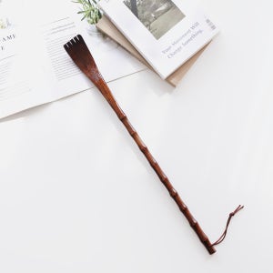 전통 고급 옻칠 나무 효자손 등긁개 대나무 등긁게 효도선물 부모님선물