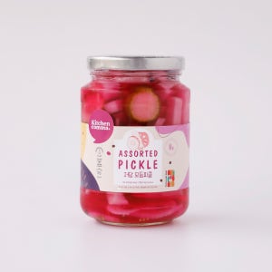 키친콤마 저당 모듬피클 비건 채식 설탕없는 수제피클
