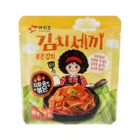 아워홈 김치세끼 볶음김치 80g