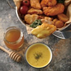 아이엠소스 허니머스타드소스 2kg 디핑 대용량 파우치