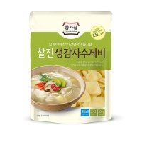 종가집 찰진생감자수제비 300g 감자 수제비 아이스박스 냉장 포장