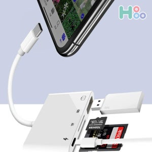 C타입 OTG젠더 usb SD TF카드 디카 리더기 아이폰 갤럭시 C01
