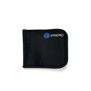 큐핏 스파인프로 블랙 3D메쉬 허리교정 바른자세 균형 보조 척추 건강 스트레칭 보조