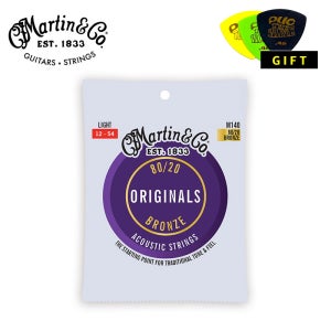 마틴 기타줄 M140 통기타 스트링 기타 피크 3P 선물 012-054