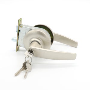 현관문 손잡이 현관문고리 이지9000 그레이 방화문손잡이