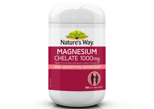 <b>Natures Way</b> 네이쳐웨이 마그네슘 킬레이트 1000mg 100 정