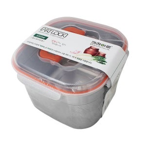 키친아트 아트락 핸디형 정사각2호 6000ml