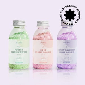 [LEPS렙스] 대용량 거품 입욕제 버블 파우더 300g 3종 택2