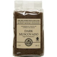 인디아트리 다크 머스코바도 설탕 흑설탕 1lb(453g) 4팩 India Tree Dark Muscovado Sugar from Mauritius