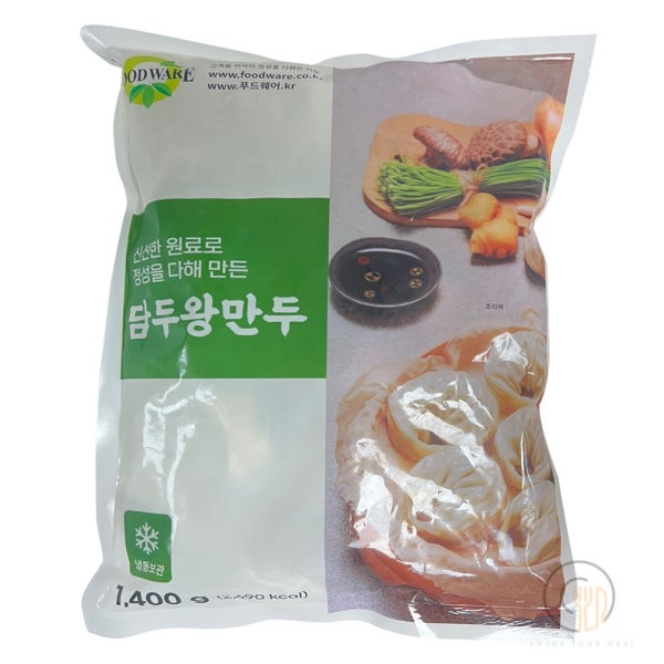 담두 왕만두 1.4kg 국내산돼지고기 듬뿍 찐만두 대용량 간편식