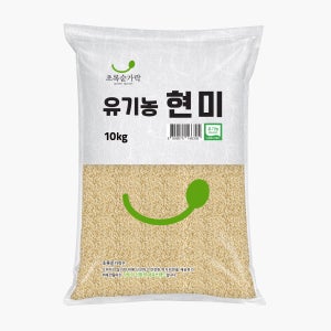 2025년 유기농 현미 10kg, 1개