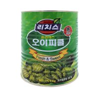 리치스 슬라이스 오이피클 3kg 대용량