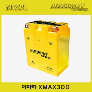 오토바이 겨울에 강한 모토뱃젤배터리 야마하 XMAX300 MTX7L 12V 7AH YTX7L-BS