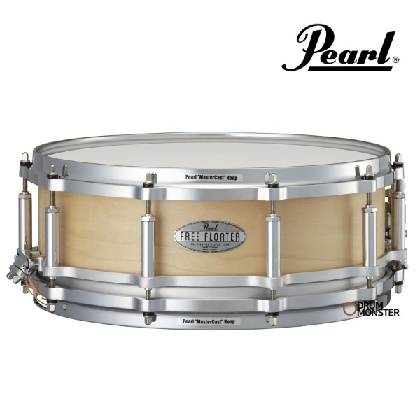 Pearl 펄 스네어 드럼 프리플로팅 메이플 FTMM1450
