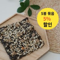 [5%묶음할인] 며늘아기먹거리 화사김부각 여은파 찹쌀 고추 김부각 밑반찬 85g X 5봉