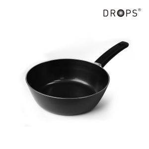 드롭스(DROPS) 인덕션 IH 블랙 22cm 멀티팬
