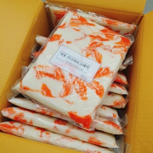 세절용 크래미 가니카마 크레미 1박스(1kg X 10개) 수입 게맛살채